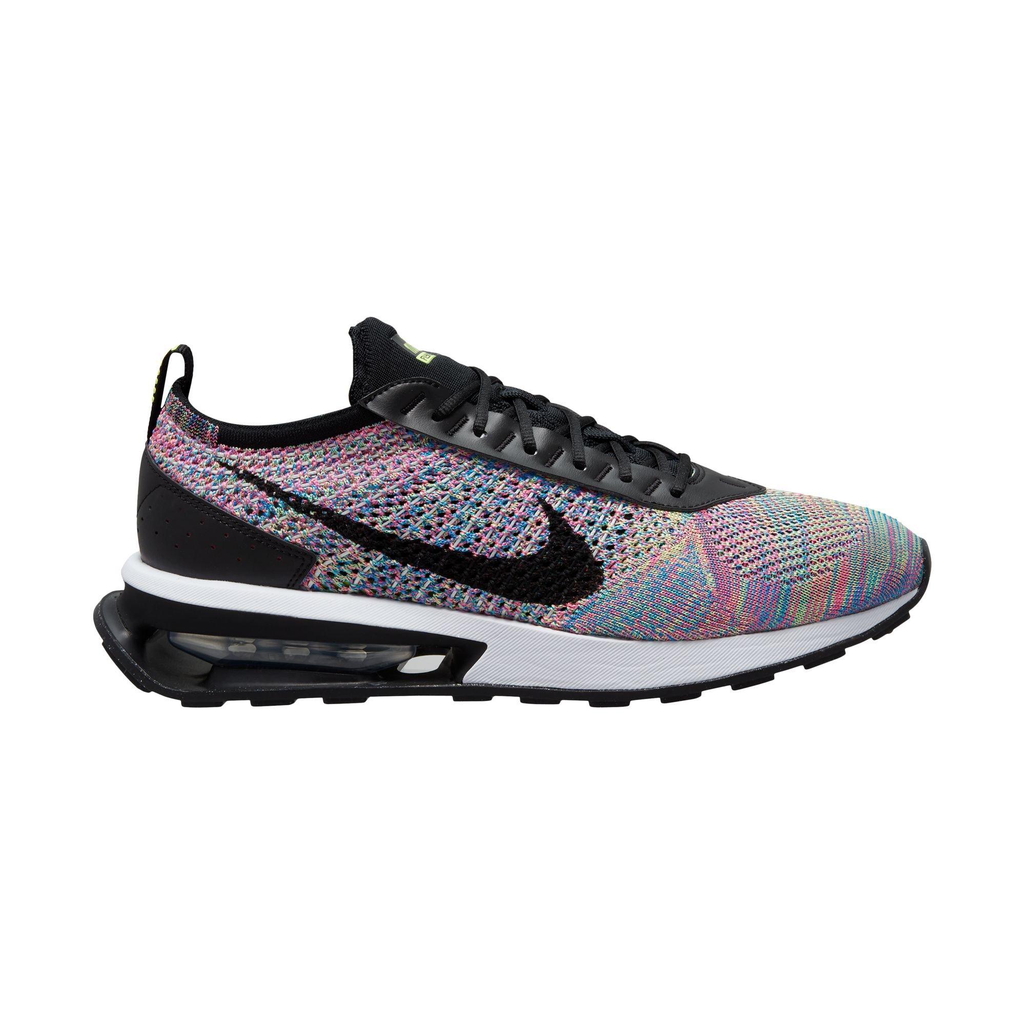 Nike air max 270 flyknit white blue multi-color hotsell women's casual shoes